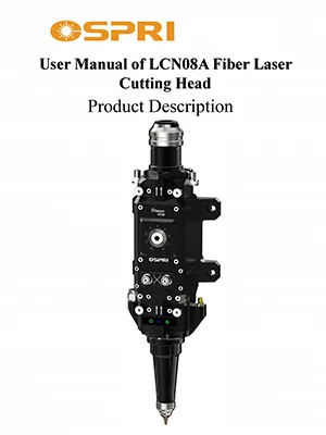 Cabeçote de corte para laser de fibra com foco manual (6kW/8kW)