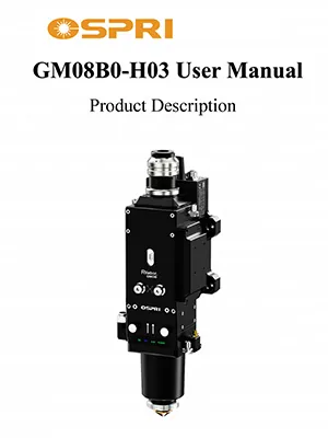 Cabeçote de corte para laser de fibra com foco automático (8kW)