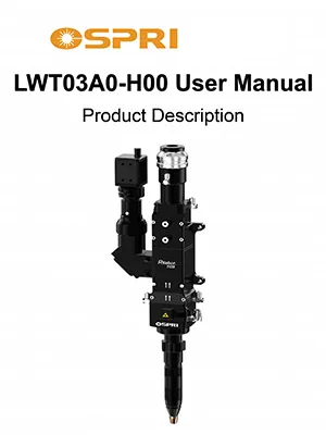 Cabeçote de soldagem a laser de fibra de 3 kW