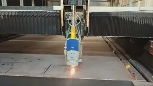 Cabeçote de corte a laser de fibra GH15B para corte de aço carbono de 22 mm