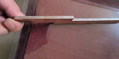 Corte de metal refletivo