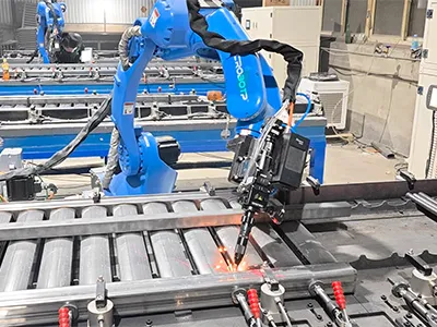 Cabeçote de soldagem a laser oscilante de eixo duplo de 3 kW