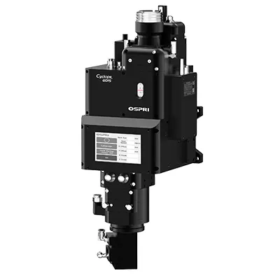 Cabeçote de soldagem a laser oscilante de eixo duplo de 15 kW (com faca de ar)