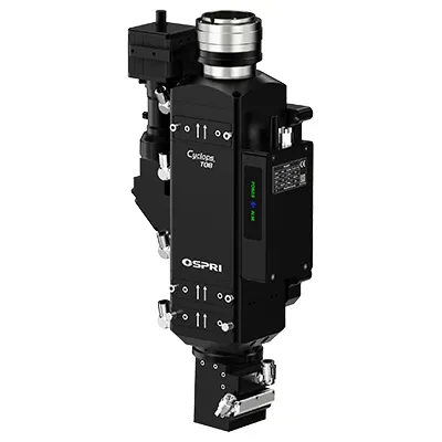 Cabeçote de soldagem a laser com monitoramento de temperatura