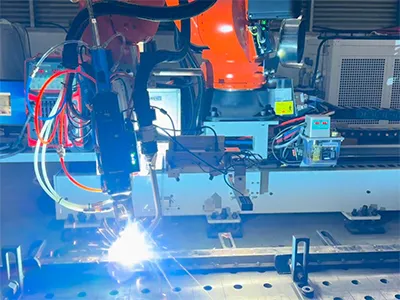 Cabeçote de soldagem a laser oscilante de eixo único de 20 kW