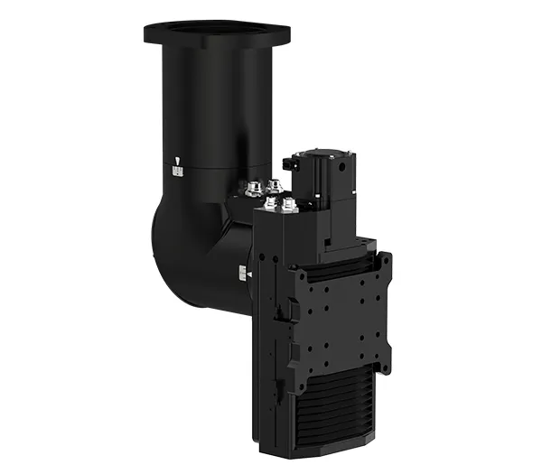 Eixo rotativo para cabeçote de corte a laser em fibra