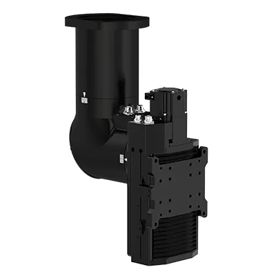 Eixo rotativo para cabeçote de corte a laser em fibra