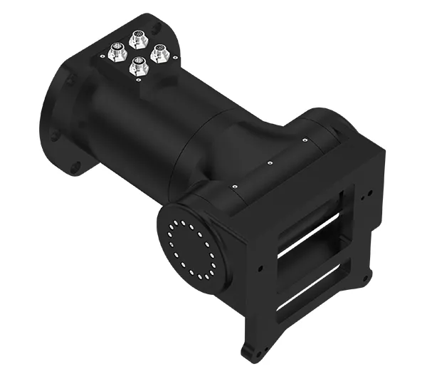 Eixo rotativo para cabeçote de corte a laser em ângulo