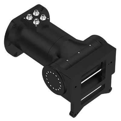 Eixo rotativo para cabeçote de corte a laser em ângulo